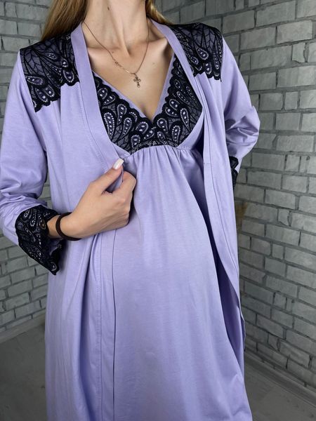 Нічна сорочка Camilla для вагітних і годувальниць 0228js фото