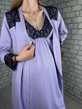 Комплект Camilla халат і нічна сорочка 0228 фото